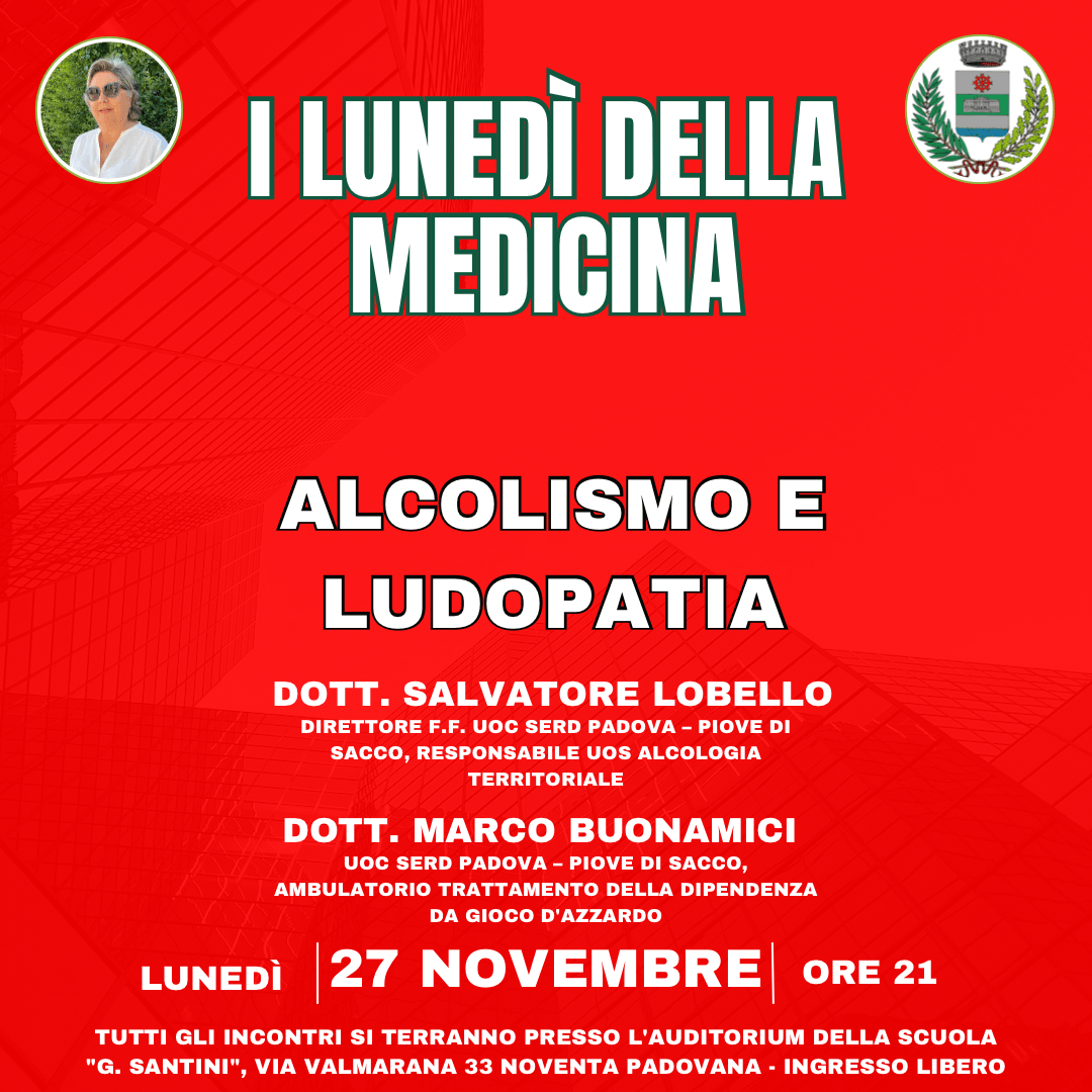 Alcolismo e Ludopatia - I Lunedì della Medicina